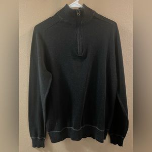 Blue Pronto Uomo Men’s Wearhouse 1/4 zip sz L